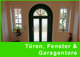 Türen, Fenster & Garagentore